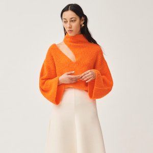 Beaufille Orange knit with cut out